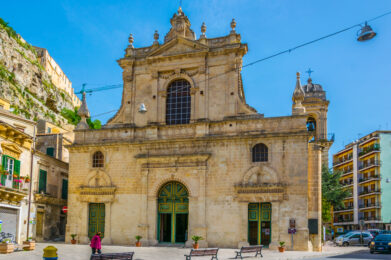 Facciata della Chiesa di Santa Maria di Betlem, Modica