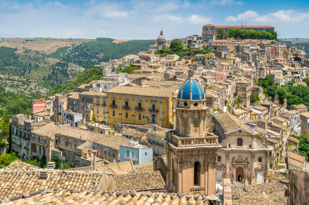 Ragusa vista dall'alto