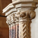 Un dettaglio delle colo