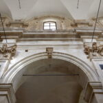 Finestre della chiesa dall'interno