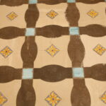 Mattonelle di uno dei pavimenti del palazzo