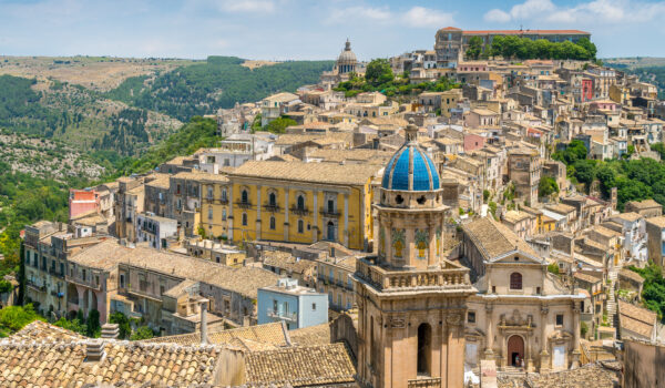 Idria Church seen from above, Ragusa