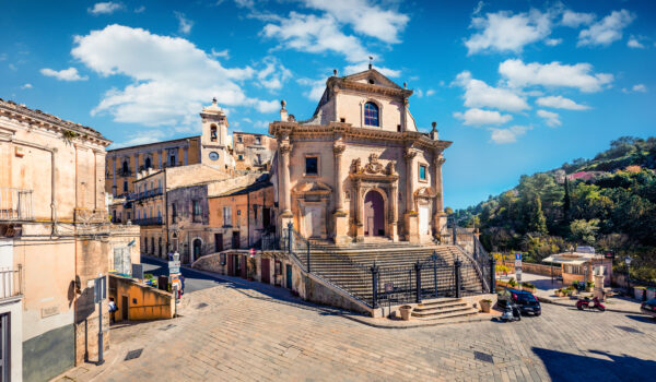 Church of Purgatory, view from the front, Ragusa