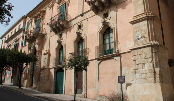 Exterior of Palazzo Floridia (Bertini), Ragusa