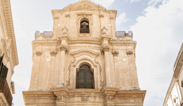 Détail de l'église de San Michele Arcangelo, Scicli