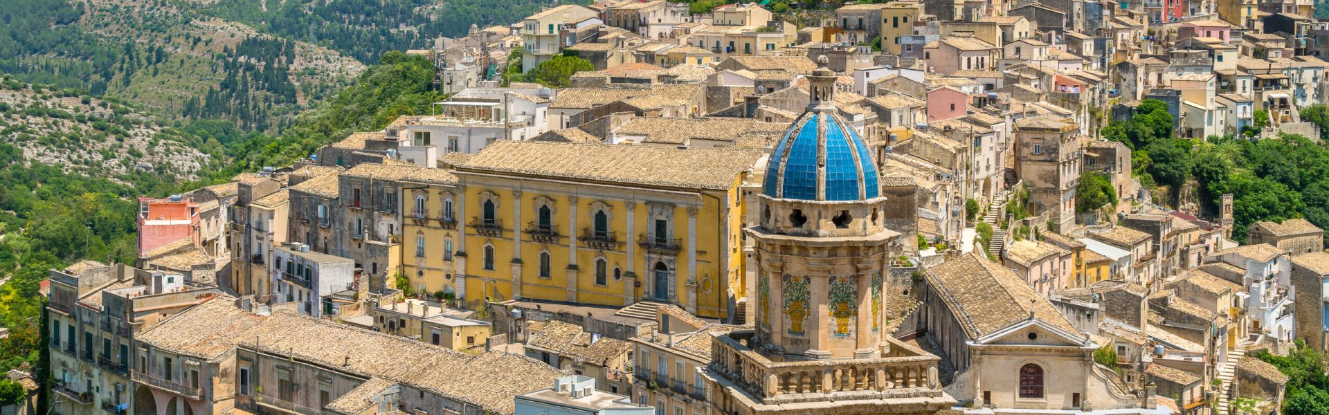 Chiesa dell'Idria vista dall'alto, Ragusa